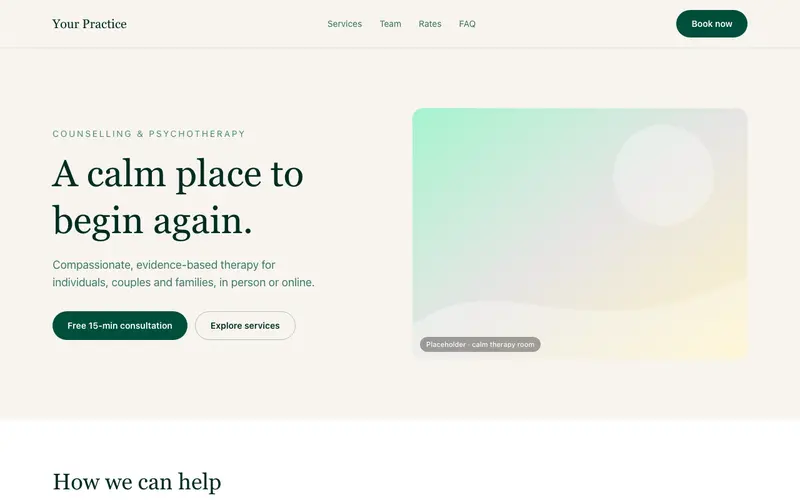 A counselling practice